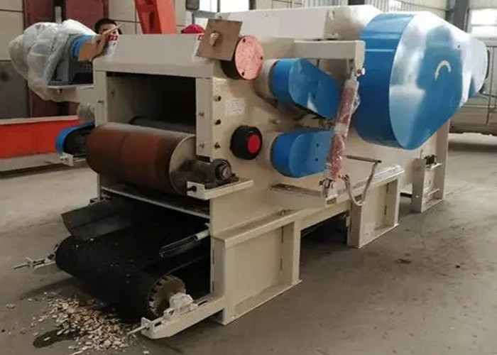 20 Tph  Drum Chipper Machine Wood Crusher Heavy Duty Low Noise