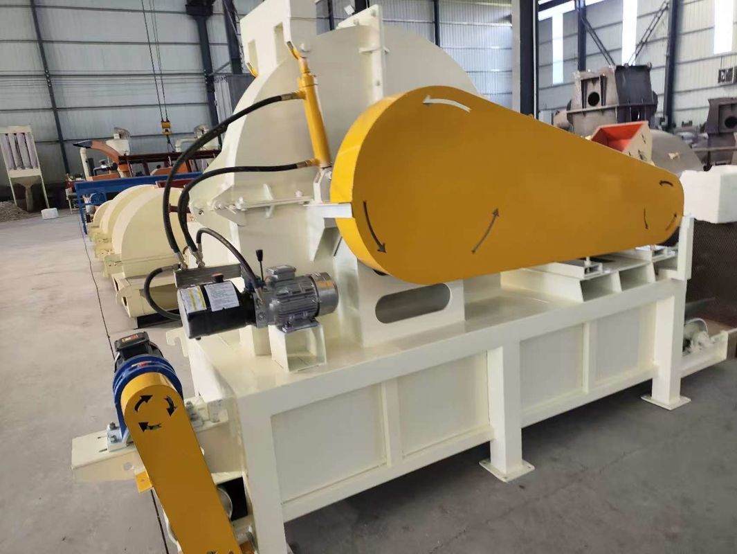 Wood Disc Chipper Machine Log Chipping Machine For Paper Particleboard Making Machine Production Line