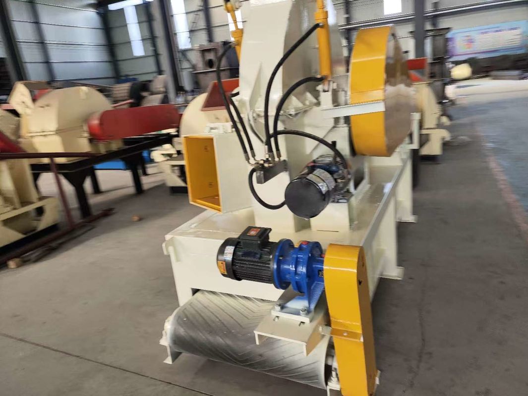 Wood Disc Chipper Machine Log Chipping Machine For Paper Particleboard Making Machine Production Line