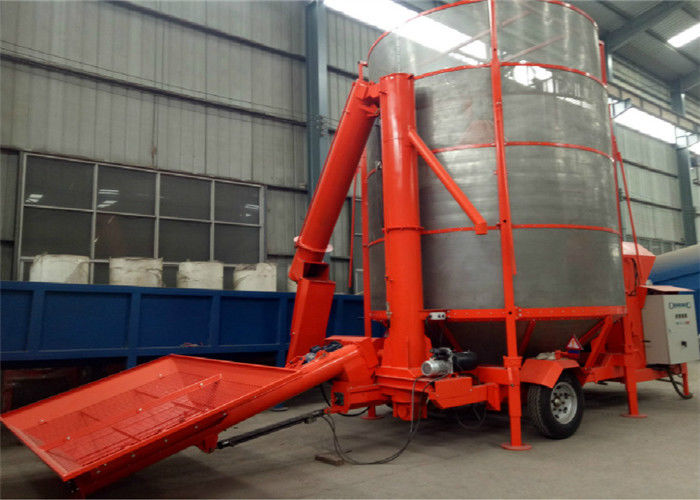 Oats Buckwheat Batch Bin Dryer Mobile Type Multi Functional
