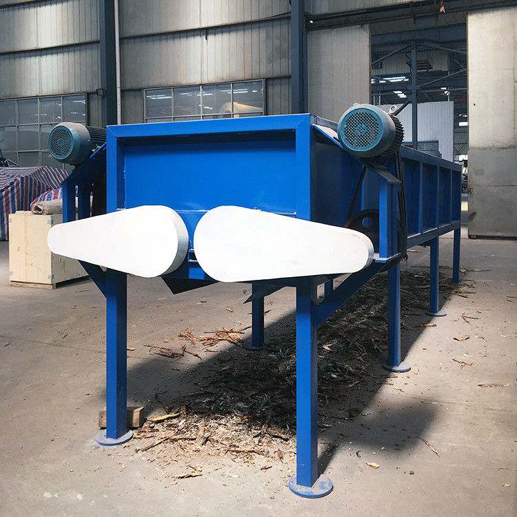 6m Two Roll 150r/M 10T/H Wood Debarking Machine