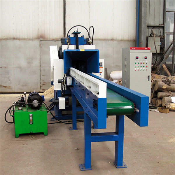 Double Shaft 3.5t 168pcs Cutter Wood Crusher Machine